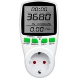 Normadia Dijital Wattmetre Güç Ölçüm Cihazı Elektrik Tüketim Ölçer - Seçenek 1