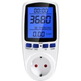 Normadia Elektrik Tüketimi Ölçer, LCD Ekran, 220V 16A 3680W, Priz Tipi Dijital Wattmetre - Seçenek 1