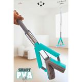 Normadia Elite Smart Pva Kelebek Mop, Islak ve Kuru Yüzeyler Için Temizlik Mopu - Altın - Gri - Seçenek 1