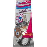 Normadia Elmop Döner Başlıklı Yedek Mop Seti, Mikrofiber ve Teleskobik Sapli - 1BW-Beyaz - Seçenek 1