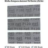 Normadia Epoksi Reçine Tel Elek Zımpara Seti, 3'lü, 70X198 Mm, El Takozuna Uyumlu - Seçenek 1