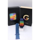Normadia G68L Smart Watc 6s Akıllı Saat, Çift Kordon, Mavi, Yan Tuşlar, Aktif Uygulama - Seçenek 1 - Açık Bej