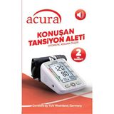 Normadia Geniş Ekranlı Türkçe Konuşan Tansiyon Aleti ile Sağlıklı Ölçüm Keyfi - Seçenek 1
