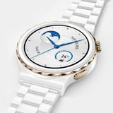 Normadia Gt3 Elite Elegance Unisex Akıllı Saat, Deri Seramik Kordon, Nfc Özellikli - Seçenek 1 - Altın