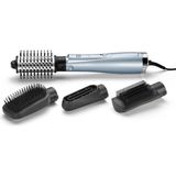 Normadia Hydro-Fusion 1000W Plazma Teknolojili 4 Başlıklı Hava Üflemeli Saç Şekillendirici Seti, Mavi - Altın - Gri - Seçenek 1