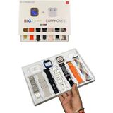 Normadia I20 Ultra 2 Max Suit 7 Kordonlu Akıllı Saat, Zamanlayıcı ve Alarm Özellikleri - Seçenek 1 - Açık Bej