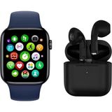 Normadia Iphone Xr Uyumlu, Watch 6 Serisi Akıllı Saat ve Kablosuz Bluetooth Kulaklık Seti - Seçenek 1