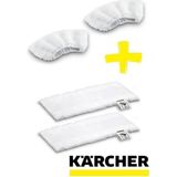 Normadia Karche R Sc Serisi Easyfix Buharlı Temizlik Makinesi Yedek Mop ve Aparat Seti - Cappuccino - Seçenek 1
