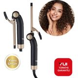 Normadia Katlanabilir Afro Dalga Seramik Plaka Saç Maşası 13MM - Ahşap - Seçenek 1