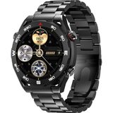 Normadia M9030 Ultra Hd 46MM Akıllı Saat, Metal Kordon, Şık ve Fonksiyonel - Seçenek 1 - Ahşap