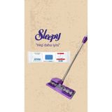 Normadia Mavi Renkli 50 Yaprak Temizlik Havlusu, Clear Motion Uyumlu Mop Seti - Ahşap - Seçenek 1