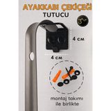 Normadia Metal Duvar Askısı ve Anahtarlık, Şık ve Pratik Takı ve Anahtar Organizer - Seçenek 1 - Ahşap