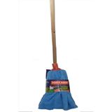 Normadia Mikrofiber Havlu Paspas ve Ahşap Saplı Mop Ucu Takım - Antrasit - Seçenek 1
