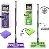 Normadia Mikrofiber Mandallı Mop ile Temizlikte Kolaylık ve Parlaklık - Antrasit - Seçenek 1