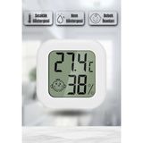 Normadia Mini Akıllı LCD Sıcaklık ve Nem Ölçer Oda Termometresi - Seçenek 1