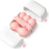 Normadia Mini Buz Derma Roller ile Cilt Yatıştırıcı ve Sıkılaştırıcı Masaj - Ahşap - Ceviz