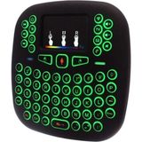 Normadia Mini Kablosuz Touch Pad Klavye, 2.4ghz Işıklandırmalı, Taşınabilir ve Kullanışlı - Seçenek 1 - Açık Bej