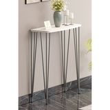 Normadia Modern 80CM Beyaz Dresuar ile Şık ve Işlevsel Köşe Konsolu