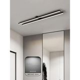 Normadia Modern LED Avize, Lineer Armatür, Ikili Beyaz Işık, Şık ve Zarif Tasarım - Seçenek 1 - 1BW-Beyaz