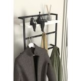 Normadia Modern Metal Duvar Askılığı, Portmanto, Koridor, Mutfak, Banyo ve Elbise Askısı - Seçenek 1 - 1BW-Beyaz