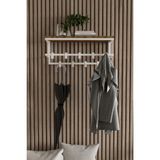 Normadia Modern Metal Duvar Askısı, Ceket, Mont, Havlu ve Şemsiye Düzenleyici - Seçenek 1 - Açık Bej