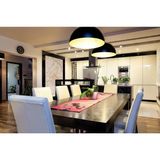 Normadia Modern Siyah ve Altın Renkli Metal Sarkıt Avize, 40CM, Genç Odası Için - Seçenek 1 - Ahşap