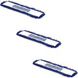Normadia Nemli Palet Tablet Mop, Mavi, 60 Cm, 3'lü Set - Ahşap - Ceviz - Seçenek 1