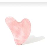 Normadia Pembe Doğal Taş Gua Sha Bakım Taşı - Cilt Tazeleme ve Yenileme - Ahşap - Bej