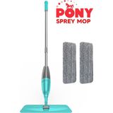 Normadia Pratik Temizlik Sprey Mop ve Yedek Seti, Kolay Kullanım - Cappuccino - Seçenek 1