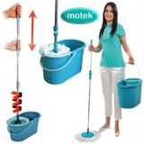 Normadia Pratik ve Kullanışlı Mop Sıkmalı Temizlik Kovası, Kolay Temizlik Sağlar - 1BW-Beyaz - Seçenek 1