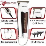 Normadia Profesyonel Sakal Tıraş Makinesi, Dijital Ekran, 1-3 mm Tarak, Prens Serisi - Seçenek 1