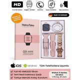 Normadia Redmi Note 11 Pro Uyumlu G9 Mini 3 Kordonlu Flamingo Bileklik Seti - Seçenek 1 - Ahşap - Bej