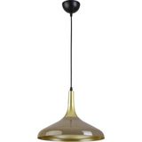 Normadia Renkli Metal Tekli Avize, Modern Tasarım, Salon, Mutfak ve Yatak Odası Için - Seçenek 1 - Ahşap - Ceviz