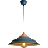 Normadia Retro Rustik Siyah ve Sarı Metal Sarkıt Avize Modern Tasarım - Seçenek 1 - 1BW-Beyaz
