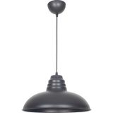 Normadia Retro Siyah Metal Sarkıt Avize, Modern Mutfak ve Cafe Aydınlatması - Seçenek 1 - Ahşap