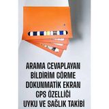 Normadia Şık Akıllı Saat, Metal Kordon, Bildirim ve Gps Özelliği - Seçenek 1 - Açık Bej