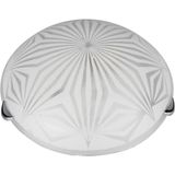 Normadia Şık Menekşe Tavan Armatürü 25 Cm, Modern ve Şık Tasarım - Seçenek 1 - 1BW-Beyaz