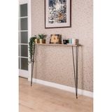 Normadia Şık Metal Kalorifer Üstü Rafı 100X20 Cm, Dekoratif ve Fonksiyonel - Ahşap - Ceviz