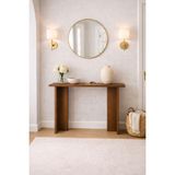 Normadia Şık Modern Barok Dresuar, Antre, Salon ve Hol Için Minimal Tasarım - Ahşap - Ceviz