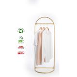 Normadia Şık Oval Askılık, Altın Renkli Elbise ve Konfeksiyon Askılığı - Seçenek 1
