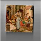 Normadia Şık Tasarımlı Doğal Taş Banyo Gider Kapağı 10X10 cm - Seçenek 1