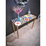 Normadia Şık ve Dayanıklı 101X41CM Ceviz Dresuar, Modern Ev Dekoru Için Ideal - Ahşap - Ceviz