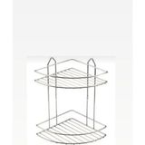 Normadia Şık ve Modern Banyo Köşesi Takımı, 2'li Set, Kaliteli Paslanmaz Krom Finish - Seçenek 1 - 1BW-Beyaz