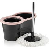 Normadia Sillgech 360 Smart Mop Jr. Siyah Temizlik Paspas Seti Pembe EH-121 - Ahşap - Seçenek 1