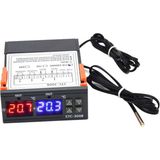 Normadia STC-3008 220V 10A Çift Ekranlı Çift Problu Termostat Kuluçka Makinesi - Seçenek 1