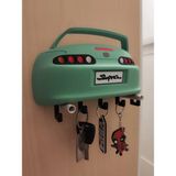 Normadia Supra Mk4 Tasarımlı Duvar Anahtarlığı, Jdm Motor Tutkunlarına Hediye - Seçenek 1 - Ahşap