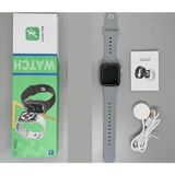 Normadia Suya Dayanıklı I7 Akıllı Saat, Nfc, Kablosuz Şarj, Siri Uyumlu, Modern Tasarım - Seçenek 1