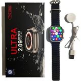 Normadia T10 Ultra 49MM Akıllı Saat Çift Kordon, Ios ve Android Uyumlu - Seçenek 1 - Ahşap