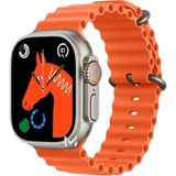 Normadia T10 Ultra 49MM Çift Kordon Akıllı Saat, Kablosuz Şarj ve Çok Fonksiyon - Seçenek 1 - Altın