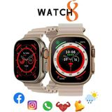 Normadia T8 Ultra Bluetooth Akıllı Saat, Ios ve Android Uyumlu, Kablosuz Şarj - Seçenek 1